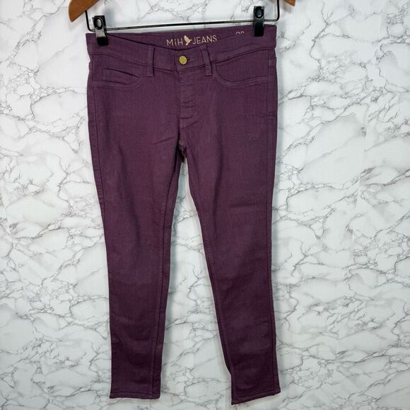 Women’s Jeans sz 28 Made in Heaven by Theory Jeans sz 28 Skinny Purple # F830 - Picture 2 of 10